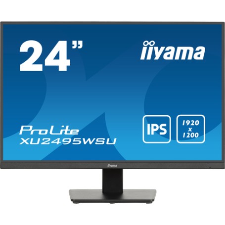 iiyama ProLite XU2495WSU-B7 Monitor PC 61 cm (24") 1920 x 1200 Pixel 4K Ultra HD LED Nero