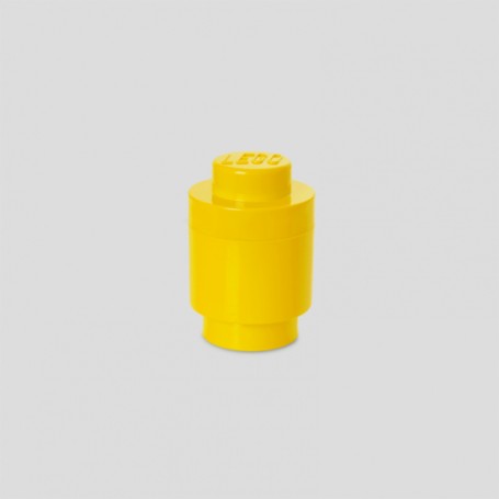 LEGO Storage Brick 1 rund gelb (gelb) (40301732)