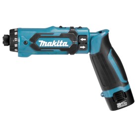 Akku-Knickschrauber DF012DSE, 7,2Volt (blau/schwarz, 2x Li-Ionen Akku 1,5Ah, Koffer)