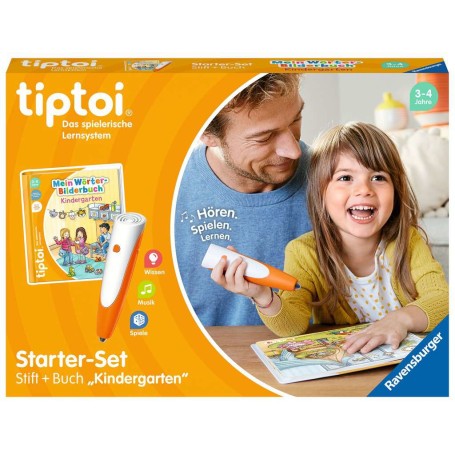 tiptoi Starter-Set: Mein Wrter-Bilderbuch Kindergarten (Stift und Bilderbuch) (00113)