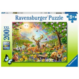 Kinderpuzzle Anmutige Hirschfamilie (200 Teile) (13352)