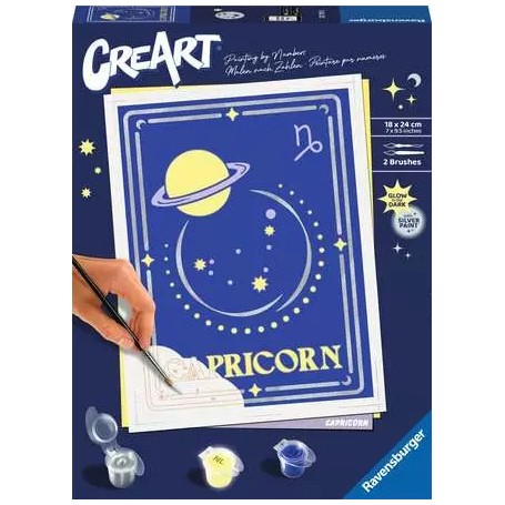 CreArt - Sternzeichen Steinbock (23739)