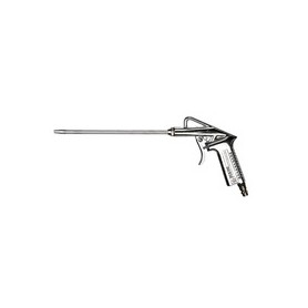 Ausblaspistole, lang mit Stecknippel (silber) (4133102)