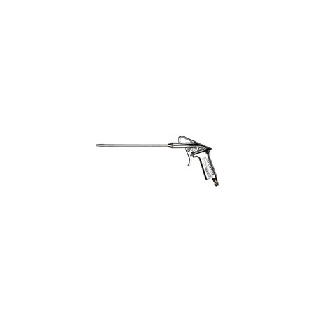 Ausblaspistole, lang mit Stecknippel (silber) (4133102)