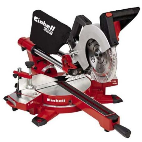 Zug-Kapp-und Gehrungssge TE-SM 2131 Dual (rot/schwarz, 1.600 Watt) (4300860)