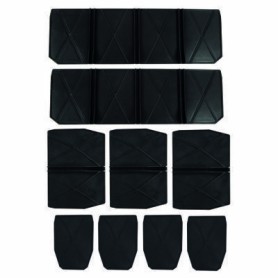 Systemkoffer Kunststofffcher-Set, 9-teilig (schwarz, fr E-Case S-C, E-Case S-F) (4540012)