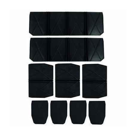 Systemkoffer Kunststofffcher-Set, 9-teilig (schwarz, fr E-Case S-C, E-Case S-F) (4540012)