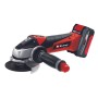 Akku-Winkelschleifer TC-AG 18/115 Li Kit, 18Volt (rot/schwarz, Li-Ion-Akku 4,0Ah) (4431134)