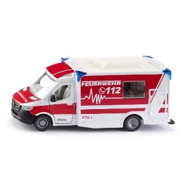 Siku Mercedes-Benz Sprinter Miesen Type C Ambulance Modello di ambulanza Preassemblato 1:50 (2115)