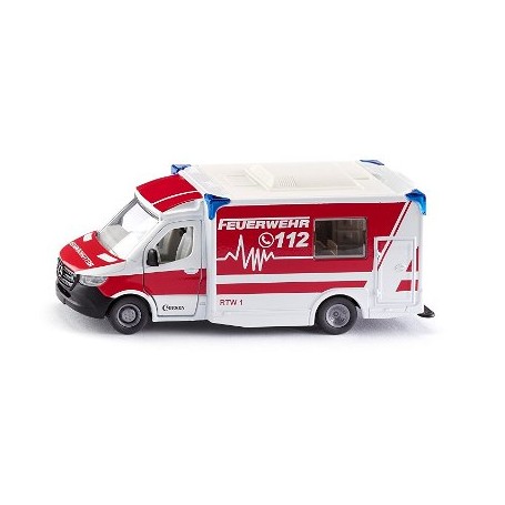 Siku Mercedes-Benz Sprinter Miesen Type C Ambulance Modello di ambulanza Preassemblato 1:50 (2115)