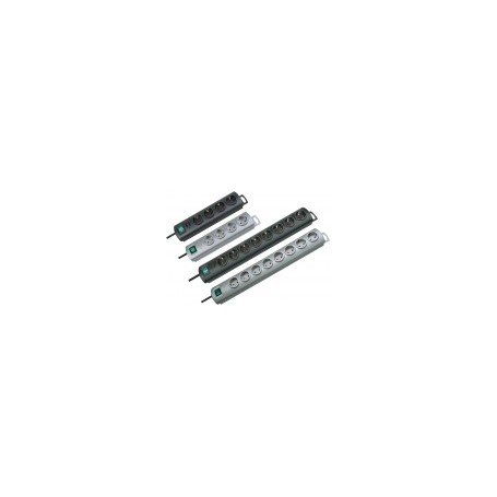 Primera-Line Steckdosenleiste 10-fach Duo (schwarz, 2 Meter) (1153300120)