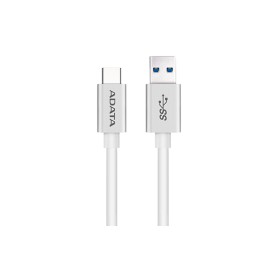 ADATA USB-C - USB 3.0, 1m cavo USB USB 3.2 Gen 1 (3.1 Gen 1) USB C USB A Bianco (ACA3AL-100CM-CSV)