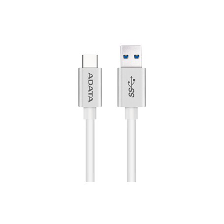 ADATA USB-C - USB 3.0, 1m cavo USB USB 3.2 Gen 1 (3.1 Gen 1) USB C USB A Bianco (ACA3AL-100CM-CSV)