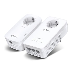 TP-Link TL-WPA1300P KIT 1300 Mbit/s Collegamento ethernet LAN Wi-Fi Bianco 2 pz (TL-WPA1300P KIT(DE))