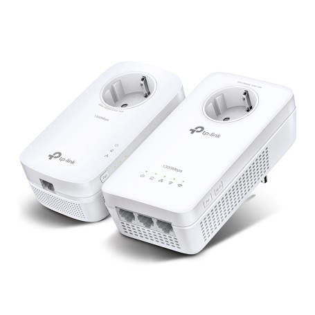 TP-Link TL-WPA1300P KIT 1300 Mbit/s Collegamento ethernet LAN Wi-Fi Bianco 2 pz (TL-WPA1300P KIT(DE))