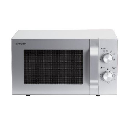 Sharp R204S forno a microonde Argento Solo microonde Superficie piana 20 L 800 W (18100827)