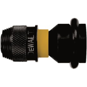 Adapter DT7508, 1/2" 4-kant auf 1/4" 6-kant (schwarz/gelb, fr Schlagschrauber) (DT7508-QZ)