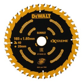 Kreissgeblatt ELITE DT10640,  165mm, 40Z (Bohrung 20mm, fr Handkreissgen) (DT10640-QZ)