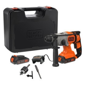 Akku-Kombihammer BCD900E2K, 18Volt (orange/schwarz, 2x 2,5Ah Li-Ionen-Akku) (BCD900E2K-QW)