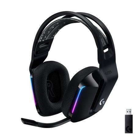 Logitech G G733 Auricolare Wireless A Padiglione Gaming Nero (981-000864)