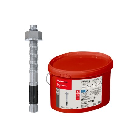 Fischer 568859 ancoraggio a vite e tassello 85 pz 110 mm