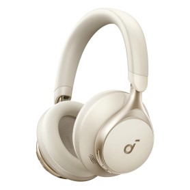 Soundcore Space One Auricolare Con cavo e senza cavo A Padiglione Musica e Chiamate Bluetooth Crema (A3035G21)
