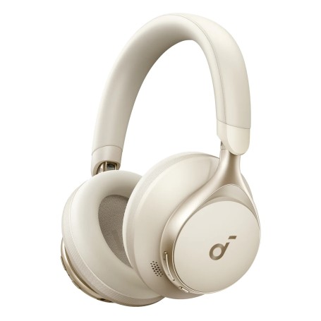 Soundcore Space One Auricolare Con cavo e senza cavo A Padiglione Musica e Chiamate Bluetooth Crema (A3035G21)