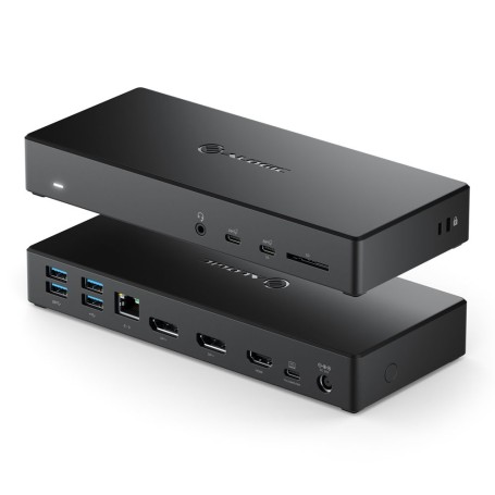 ALOGIC DUCMA3 replicatore di porte e docking station per laptop Cablato USB 3.2 Gen 1 (3.1 Gen 1) Type-C Nero