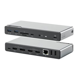 ALOGIC DV4 Cablato USB 3.2 Gen 1 (3.1 Gen 1) Type-C Grigio (DUCDV4)