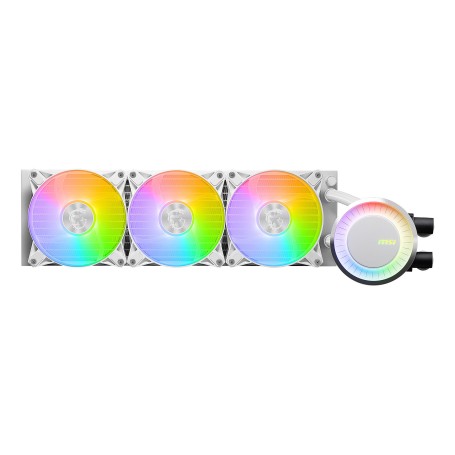 MSI MAG Coreliquid E360 White Scheda madre, Processore Kit di raffreddamento a liquido 12 cm Bianco (306-7ZW6E27-C24)