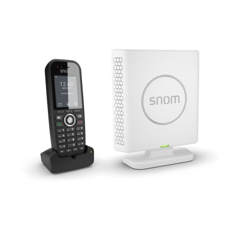 Snom M430 Telefono DECT Identificatore di chiamata Nero, Bianco (00004589)