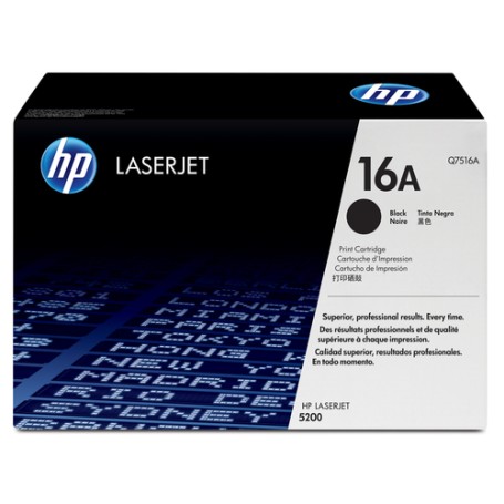 HP Cartuccia Toner originale nero LaserJet 16A (Q7516A)