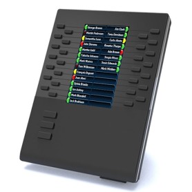 Mitel 80C00007AAA-A modulo add-on IP Nero 28 pulsanti (80C00007AAA-A)