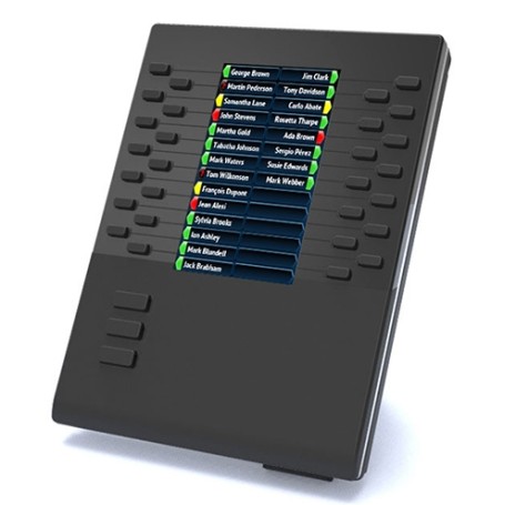 Mitel 80C00007AAA-A modulo add-on IP Nero 28 pulsanti (80C00007AAA-A)