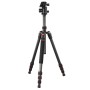 Hama Ramble II Duo Carbon treppiede Smartphone/macchina fotografica digitale 4 gamba/gambe Carbonio (00004486)