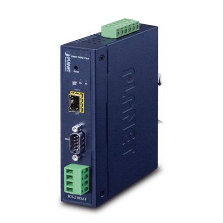 PLANET IP30 Industrial 1-Port server seriale (ICS-2105AT)