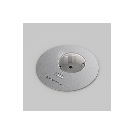 Kindermann 7449000041 cassetta di scarico Tipo F Acciaio inox