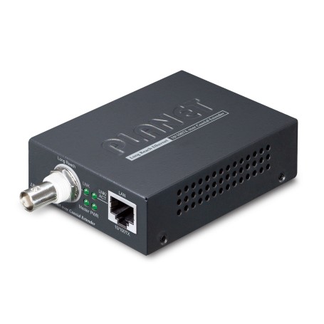 PLANET 1-Port 10/100TX Ethernet over Ricevitore e trasmettitore di rete Nero (LRE-101C)
