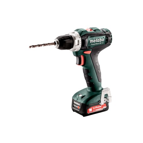 Metabo POWERMAXX BS 12 1400 Giri/min Senza chiave 1 kg Nero, Verde, Rosso, Argento (601036500)