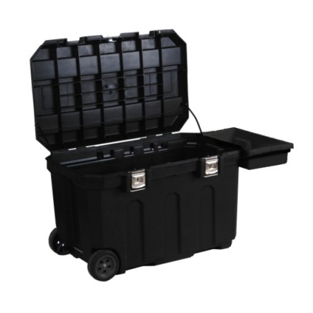 Stanley MOBILE Job Chest valigetta porta attrezzi Custodia trolley Nero (1-93-278)