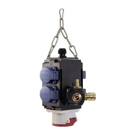 AS Schwabe 60734 Steckdosen-Verteiler Schwarz (60734)
