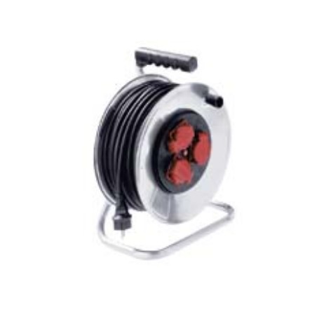 Bachmann 398.180 prolunghe e multiple 40 m 3 presa(e) AC Esterno Argento