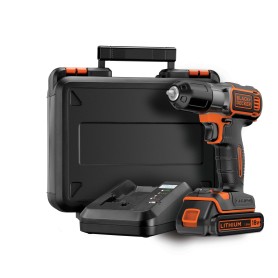 Black & Decker ASD18K-QW trapano Senza chiave Nero, Arancione