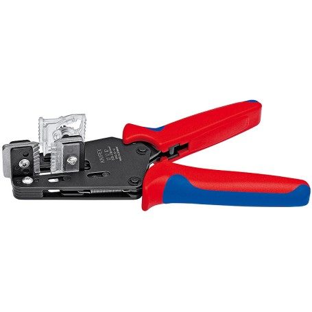 Knipex 12 12 02 pinza spellacavi Blu, Rosso
