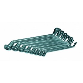 Cimco 112430 chiave ad anello Acciaio al cromo vanadio Cromo 6,7,8,9,10,11,12,13,14,15,16,17,18,19,20,22 mm