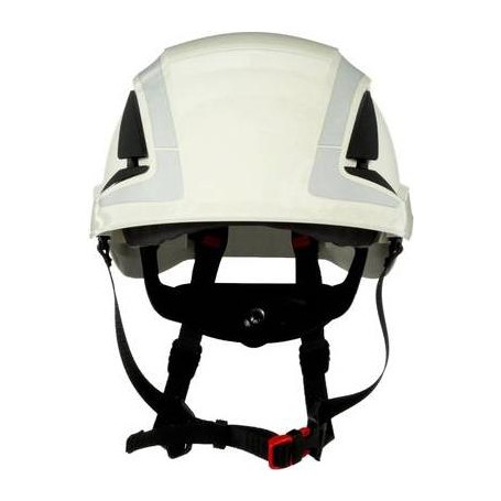 3M X5001V-CE Schutzhelm mit UV-Sensor, reflektierend, belüftet Weiß EN 397, EN 12492 (X5001V-CE)