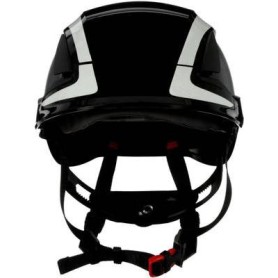 3M X5012V-CE Schutzhelm mit UV-Sensor, reflektierend, belüftet Schwarz EN 397, EN 12492 (X5012V-CE)