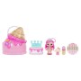 MGA Entertainment Yummiland Beauty Bag Playset + Lip Gloss Doll - Ice Cream Beauty Bag (546740-EUC)