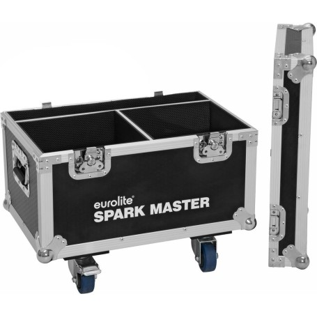 ROADINGER Flightcase 2x Spark Master mit Rollen (31005142)