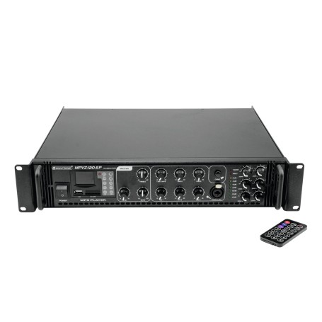 Omnitronic 80709783 amplificatore audio Resa/fase Nero